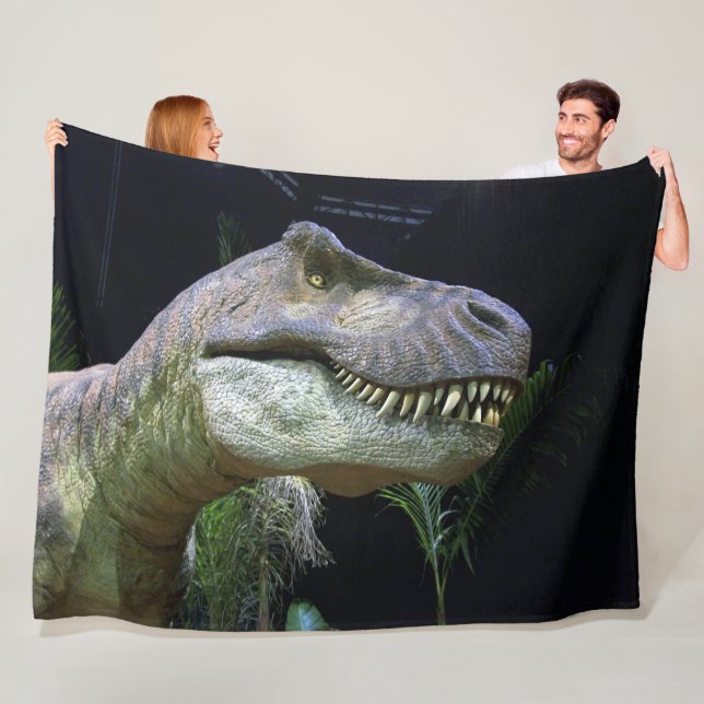 T-REX 2 FLEECE BLANKET (In Situ)