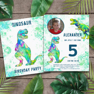 T-Rex 5th Birthday Party Budget