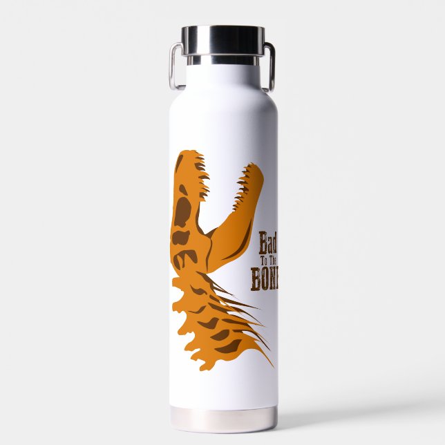 T-Rex Bones Water Bottle (Front)