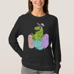 T Rex Bunny Easter Dinosaur Costume Easter Day Tod T-Shirt