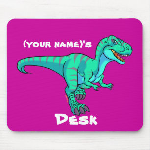 T-Rex cartoon Mouse Mat