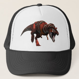 T-rex Charge Trucker Hat