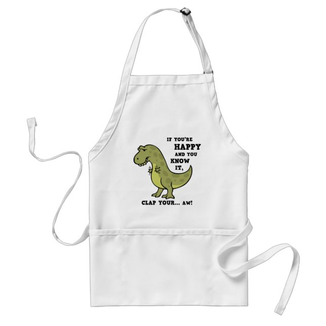 T-Rex Clap II Standard Apron (Front)