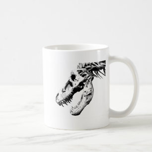 t-rex coffee mug