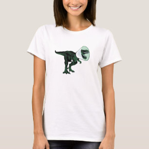 T-Rex Cone of Shame 2 women's T front/back T-Shirt