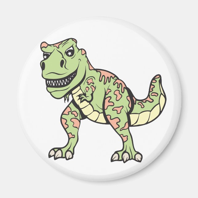 T-rex!  Customisable! Magnet (Front)