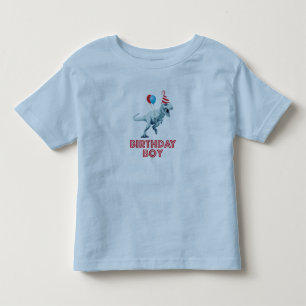 T-Rex Dinosaur Birthday Boy Toddler Shirt