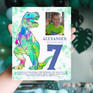 T-Rex Dinosaur Birthday Party Photo Budget