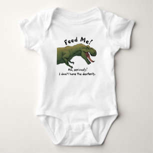 T-Rex Dinosaur Boy Girl Baby Outfit One-Piece Bodysuit