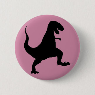 T-Rex Dinosaur Button