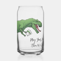 T-Rex Dinosaur Card Game Poker Playing Cards