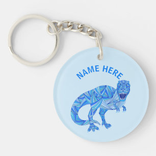 T-Rex Dinosaur Colourful Prehistoric Animal Key Ring