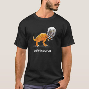 T Rex Dinosaur Cute Astrosaurus Dino In Space T-Shirt