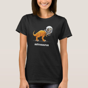 T Rex Dinosaur Cute Astrosaurus Dino In Space T-Shirt