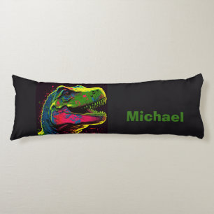 T Rex Dinosaur Cute Body Pillow