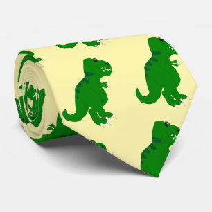 T-Rex Dinosaur Design Tie