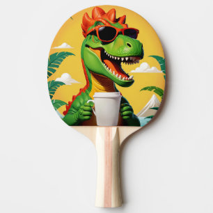 T-Rex Dinosaur Funny Ping Pong Paddle