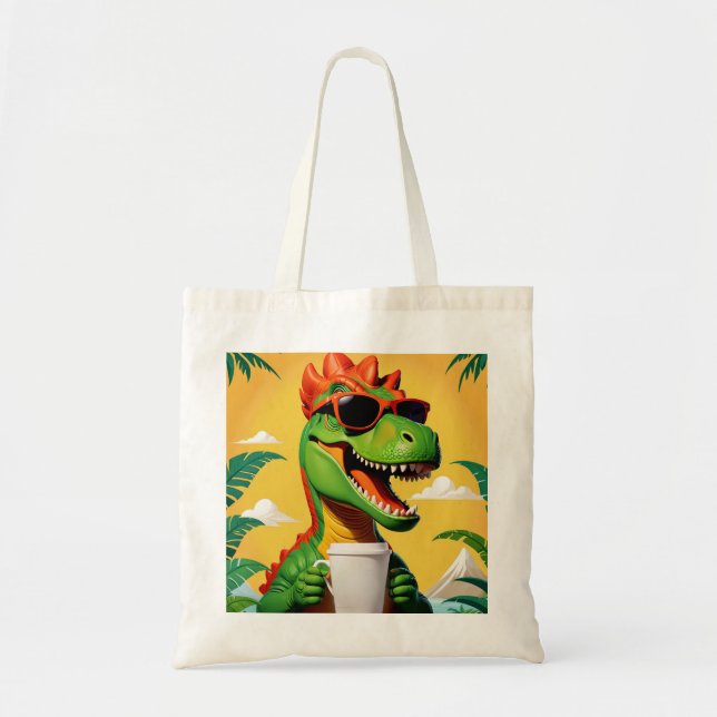 T-Rex Dinosaur Funny  Tote Bag (Front)