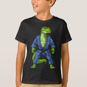 T-rex Dinosaur Jiu-jitsu Judo Ninja Martial Arts K T-Shirt