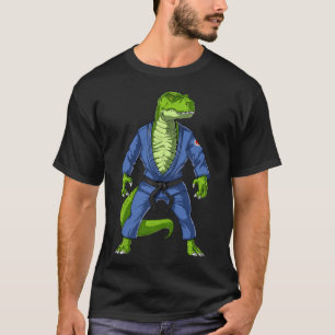 T-rex Dinosaur Jiu-jitsu Judo Ninja Martial Arts K T-Shirt