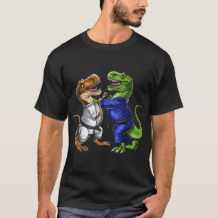 T-Rex Dinosaur Jiu-Jitsu Wrestlers T-Shirt