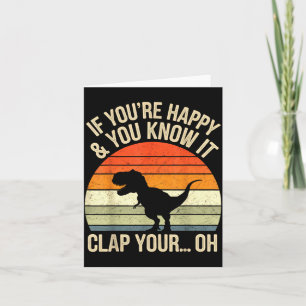 T Rex Dinosaur Meme Funny Dino For Men Women Boy K Card