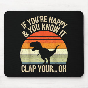 T Rex Dinosaur Meme Funny Dino For Men Women Boy K Mouse Mat