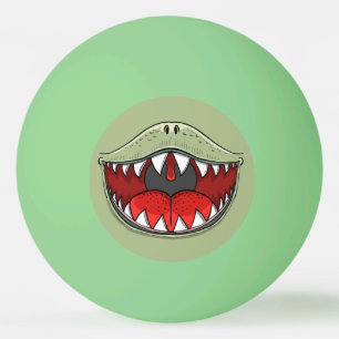 T-rex Dinosaur Mouth Kids Cartoon Ping Pong Ball