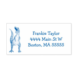 T-Rex Dinosaur Personalised Self-inking Stamp