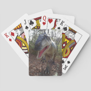 T-Rex Dinosaur Playing Cards