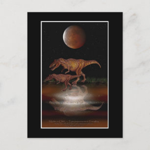 T-REX DINOSAUR Postcard