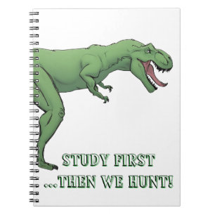 T-Rex Dinosaur School Supplies Notebook
