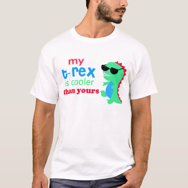 T-rex Dinosaur shirt trex (Front)