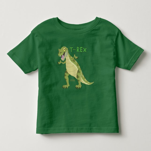 T-REX Dinosaur Toddler T-Shirt (Front)