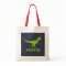 T Rex dinosaur tote bag personalised for kids