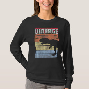 T Rex Dinosaur Tyrannosaurus Retro Style Vintage B T-Shirt