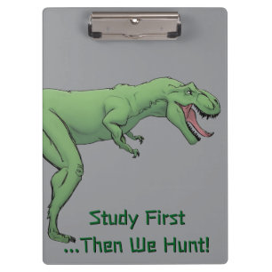 T-Rex Dinosaur tyrannosaurus School Clipboard