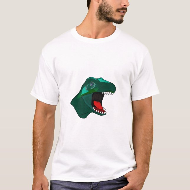 T Rex Dinossaur T-Shirt (Front)