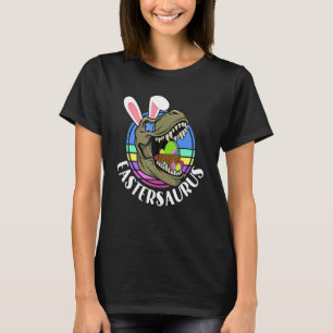 T Rex Easter Bunny Funny Dinosaur Easter Saurus Bo T-Shirt