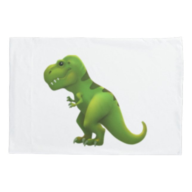 T-Rex - Emoji Pillowcase (Back)