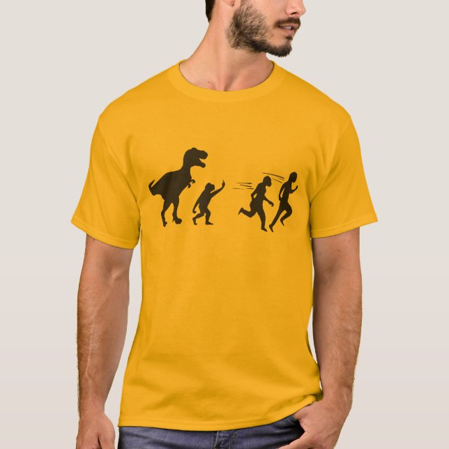 T Rex Evolution T-Shirt (Front)