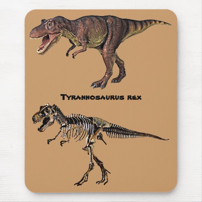 T-rex Flesh-n-Bone,Mousepad Mouse Mat (Front)
