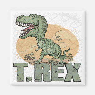 T Rex Gift Ideas by Mudge Studios Magnet