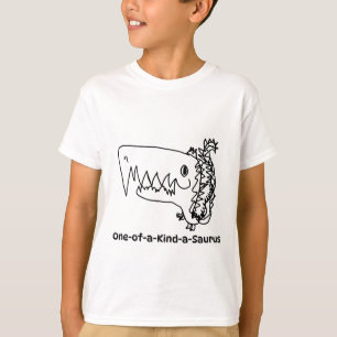T-Rex Hand-Drawn Dinosaur T-Shirt