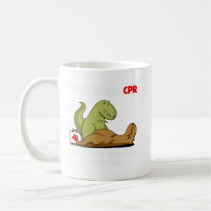T-REX HATES CPR MUG