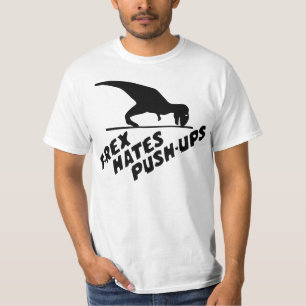 T-Rex Hates Push-Ups T-Shirt