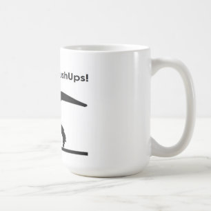 T-Rex Hates Pushups Push ups Humour Funny Coffee Mug