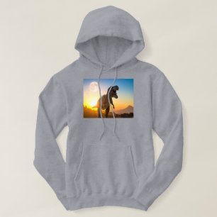 T-Rex Hoodie – Roaring Dinosaur