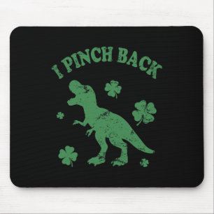T-rex I Punch Ck Funny St Patrick's Day I Pinch Ck Mouse Mat