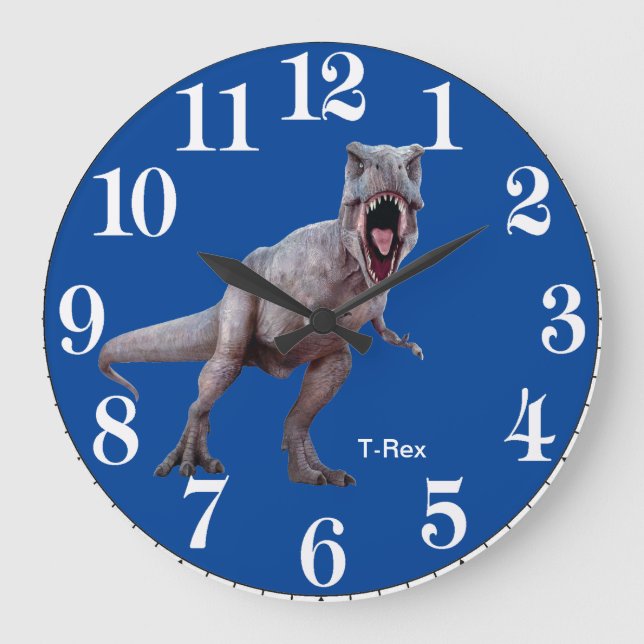 T-Rex image for Acrylic Wall Clock (Front)